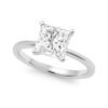 3 Carat Princess Lab Grown IGI G/VS1 Diamond Solitaire Ring in 14K White Gold