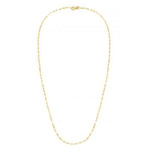 14k Yellow Gold Alternate Valentino Chain (1.40 mm)