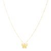 14k Yellow Gold Papillon Butterfly Necklace