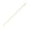 Two Tone Bar and Bead Bracelet in 14K Gold (1.70 mm)