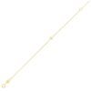 14K Yellow Gold Mini Initial T Bracelet