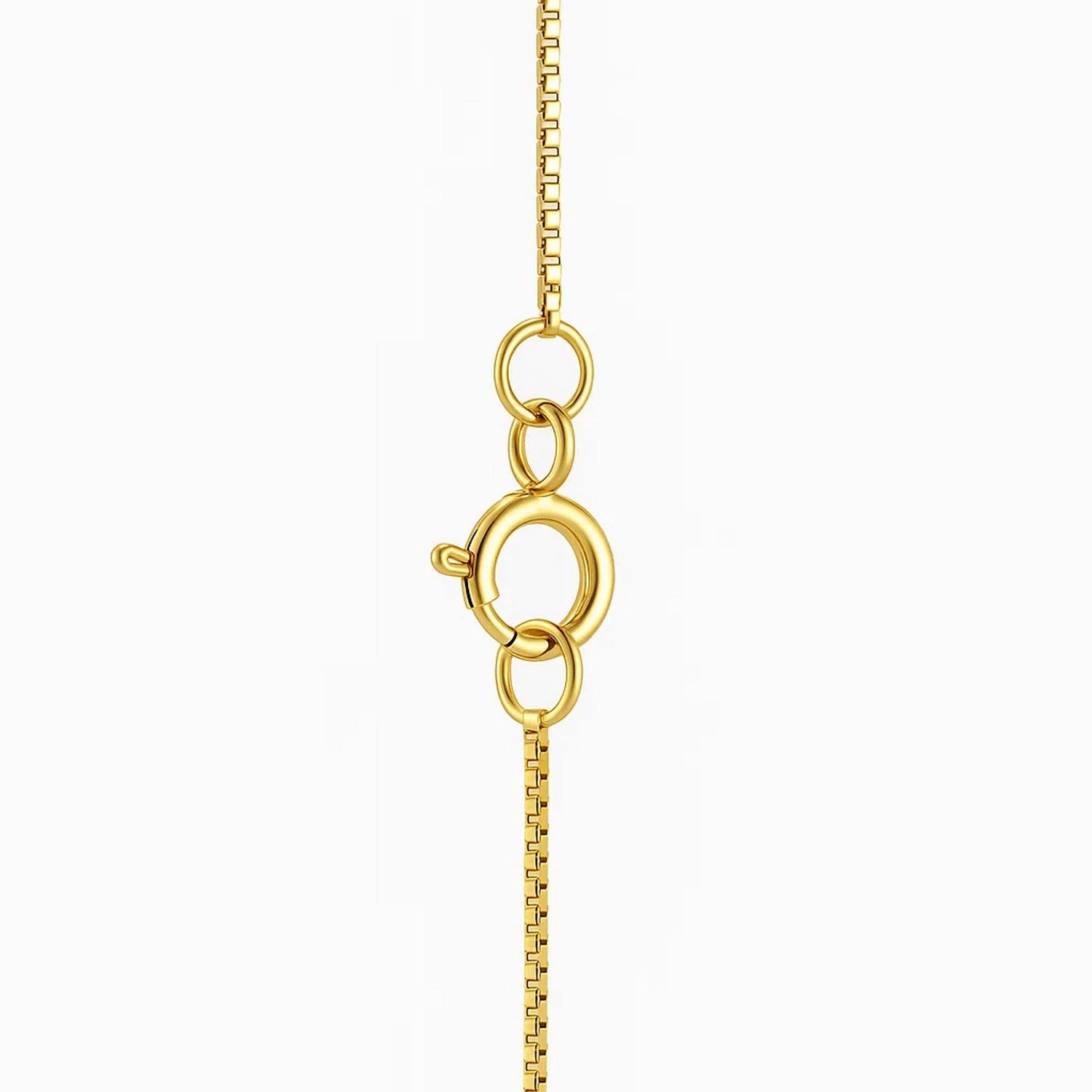 Sea Shell Necklace in 10K Yellow Gold - Image 3
