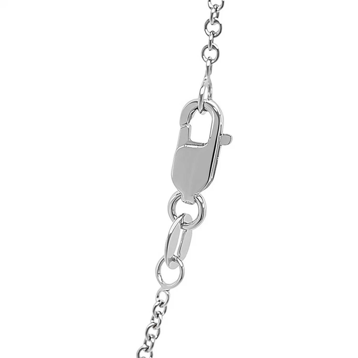 Sterling Silver Rhodium Plated Round Cable Chain (1.50 mm) - Image 5