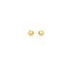 10k Yellow Gold Round Stud Earrings (5mm)