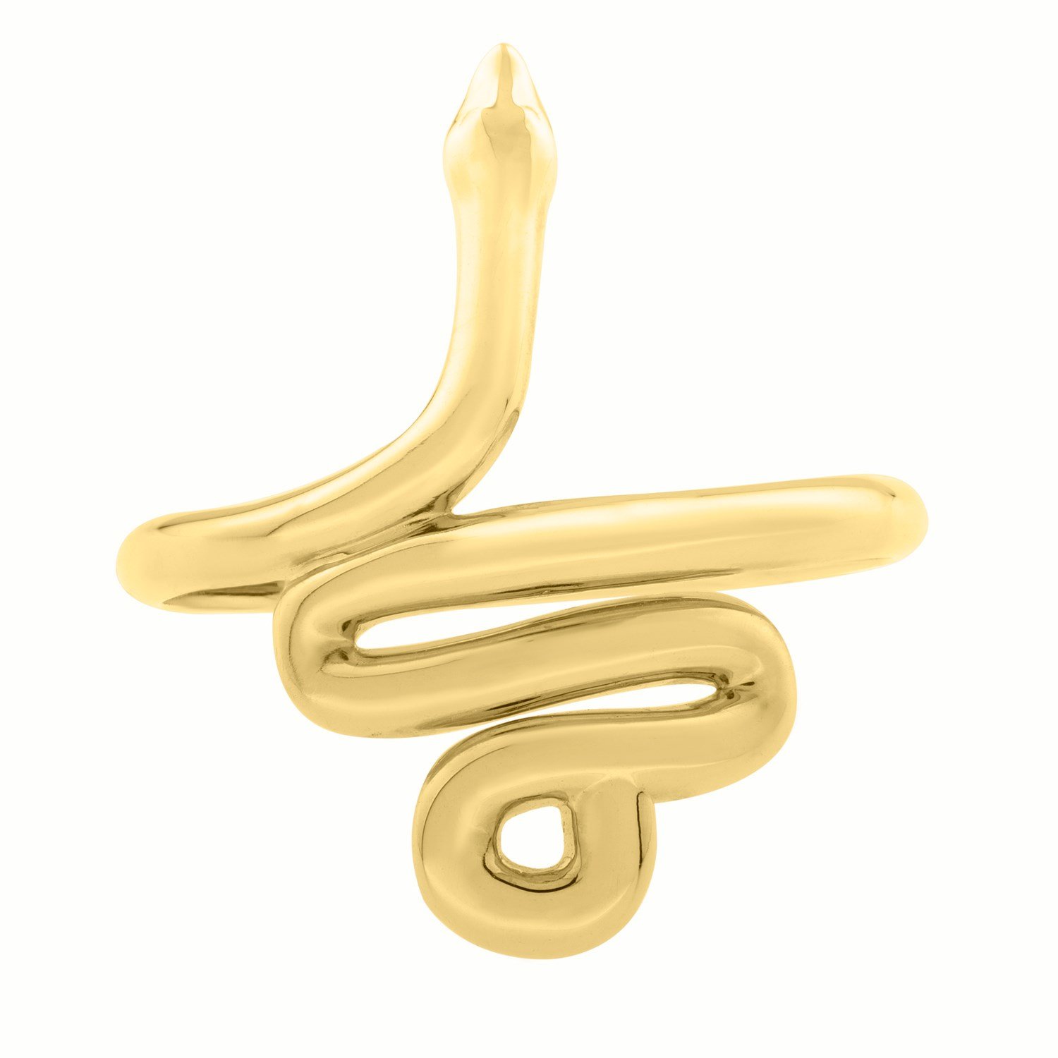 Snake Ring in 14K Yellow Gold (2.00 mm) - Image 2