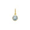 14K Yellow Gold Initial Z Charm Pendant
