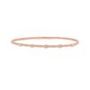 Classic 14K Rose Gold Beaded Bracelet