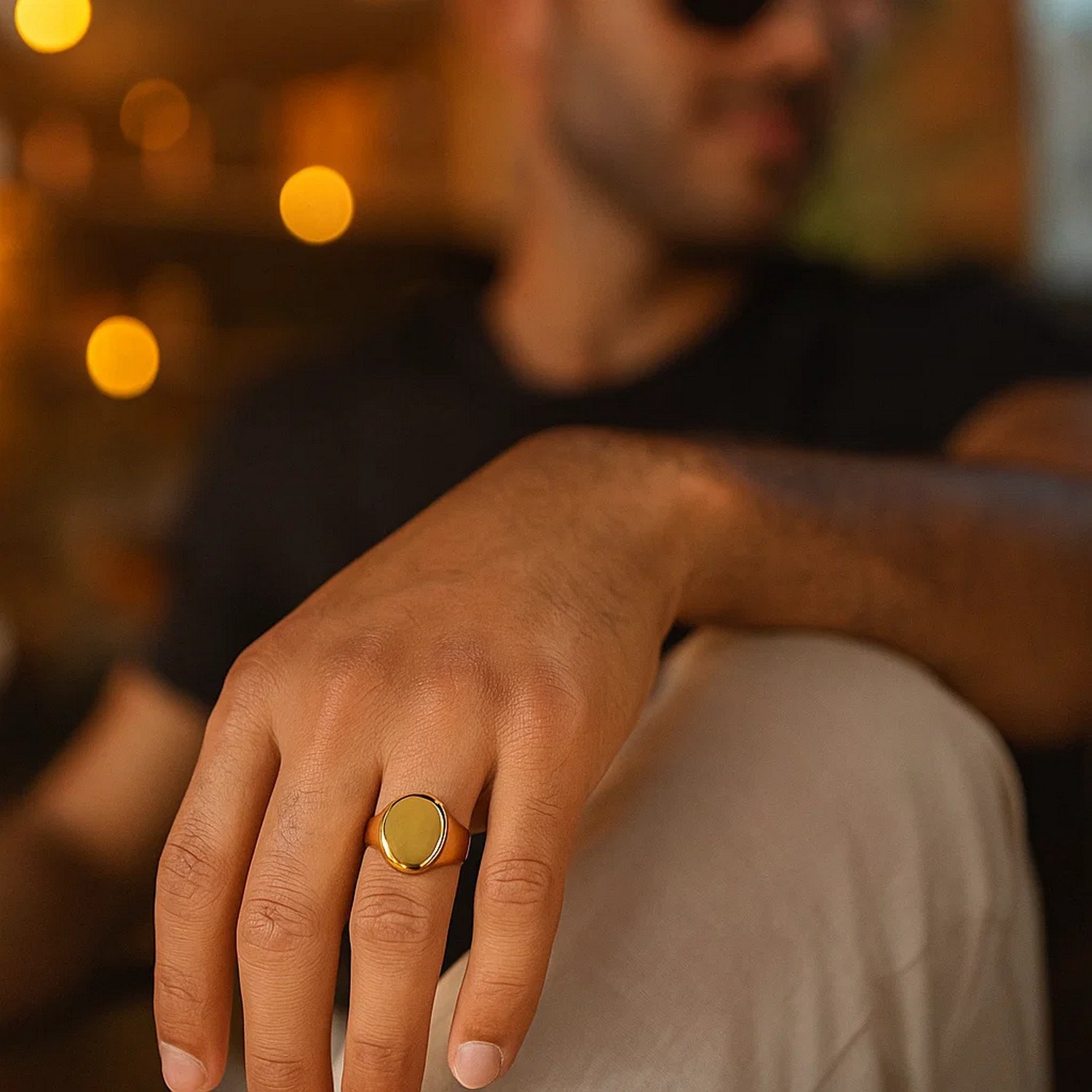 Classic Signet Ring in 10K Yellow Gold — additional view