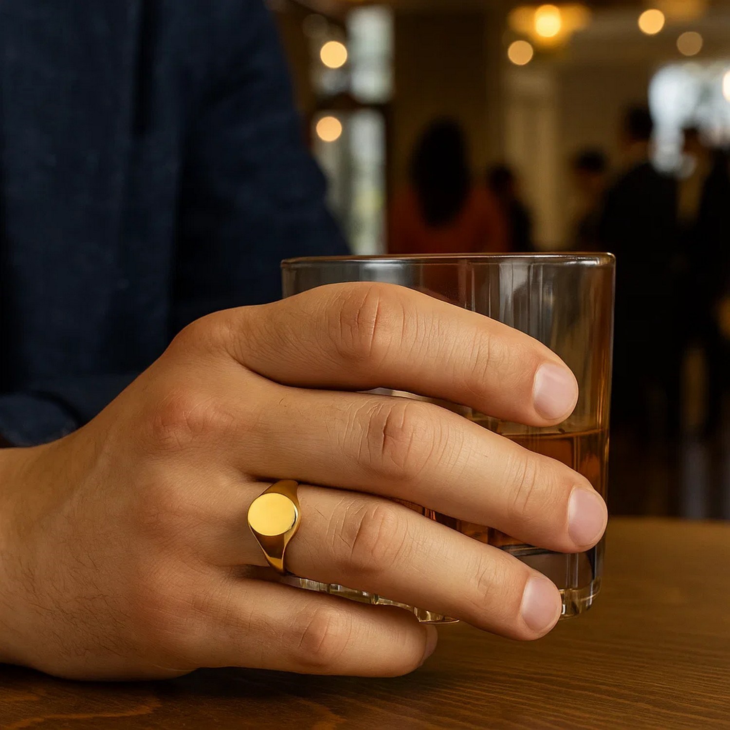 Classic Signet Ring in 10K Yellow Gold — additional view
