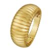 14K Yellow Gold Graduated Tubogas Ring (9.60 mm)