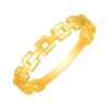 14k Yellow Gold Chain Link Ring (1.50 mm)