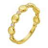14K Yellow Gold Textured Rope Ring (4.00 mm)