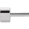 14K White Gold 1/10 ct. tw. Lab-Grown Diamond Micro Bezel-Set Earrings