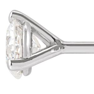 14K White Gold 1/8 ct. tw. Lab-Grown Diamond Stud Earrings