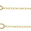 14K Yellow Gold 0.75 mm Rope Bracelet, 7"