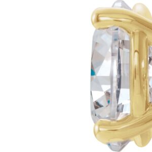14K Yellow Gold 1/2 ct. tw. Lab-Grown Diamond 4-Prong Stud Earrings