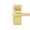 14K Yellow Gold 1/8 ct. tw. Natural Diamond Solitaire Bezel-Set Earrings