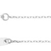 Platinum 0.7 mm Diamond-Cut Cable Chain