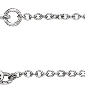 Platinum 1.2 mm Cable Chain