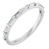 Platinum 1/4 CTW Natural Diamond Anniversary Band