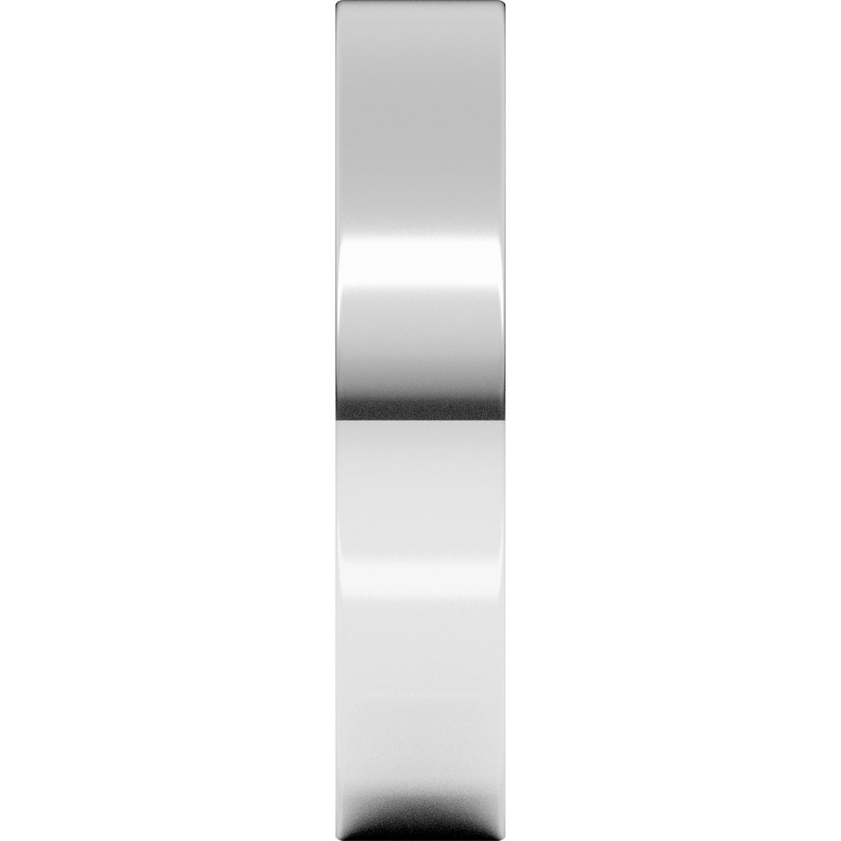 Platinum Flat Wedding Band