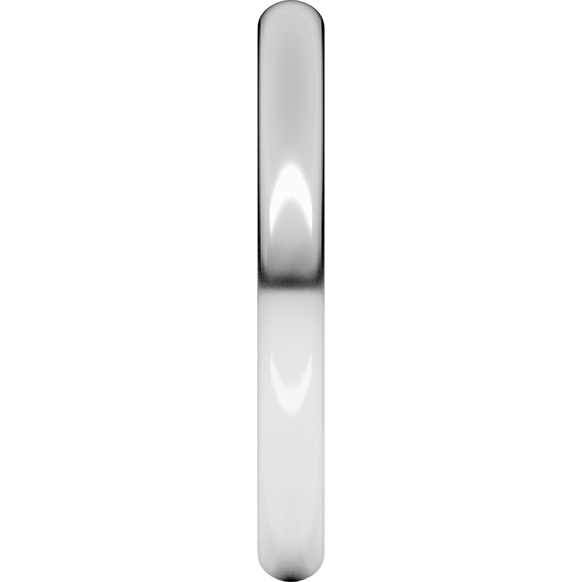 Platinum Heavyweight Comfort-Fit European-Style Wedding Band