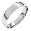 Platinum Lightweight Comfort-Fit European-Style Wedding Band