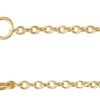 10K/14K Gold 1 mm Cable Chain