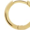 10K/14K Gold Hinged Hoop Earrings