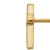14K Gold Cross Earrings