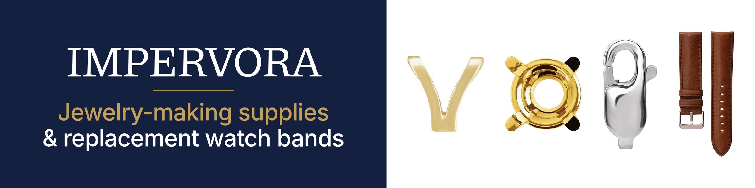 IMPERVORA jewelry-making supplies and replacement watch bands